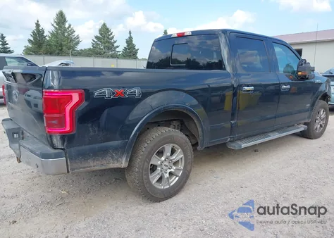 2016 Ford F-150 Lariat из США, поврежденный, VIN 1FTFW1EG4GFC67217